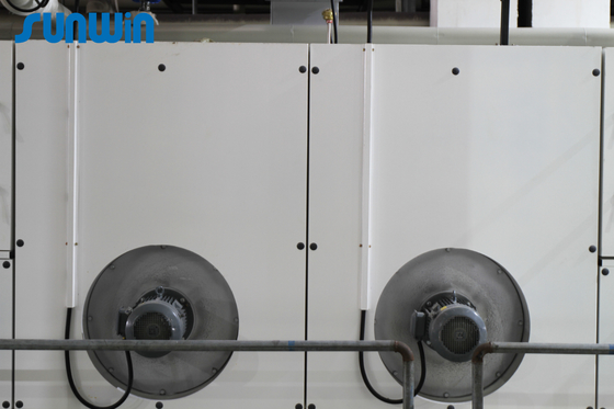 Multi Pass Tensionless Fabric Relaxation Machine For Towel Fabrics