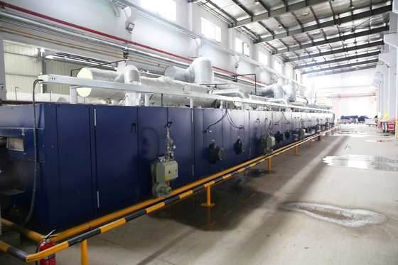 2400mm Finishing Stenter Textile Stenter Machine For Long Pile Fabric 9 Chamber