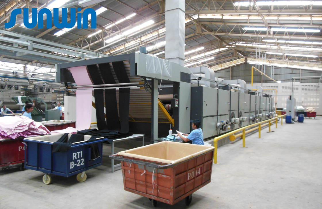 6 Chamber Relax Dryer Machine 5-50m/Min Loop Steamer Fabric After Printing